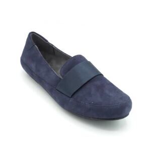 Vionic Suede Loafers Bridget Navy, Size 5
